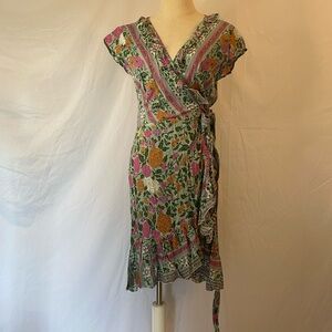 Aura the Label Wrap Dress